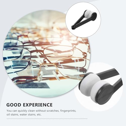 Healifty Limpador de óculos de microfibra - 6 peças de mini óculos de sol, escova macia, ferramenta