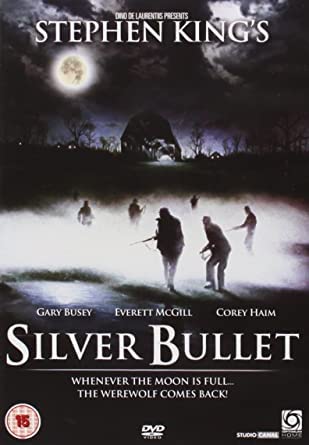 Silver Bullet Miedo azul 1985 Película original Stephen King Edición UK