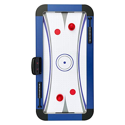 PUCK Hydra 4-Foot Air Hockey Table (Blue)