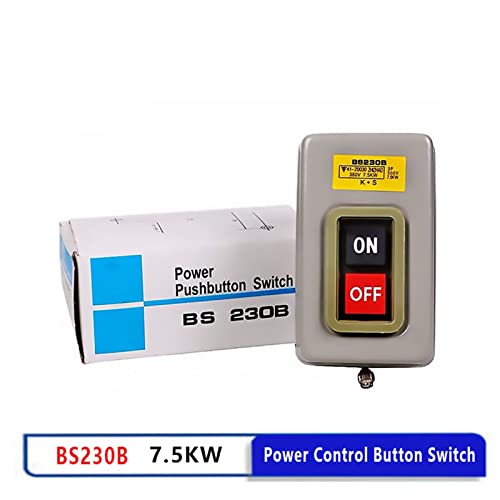 Bouton de Commande de Puissance KLVN pour Scie et Compresseur Triphasé 7.5kW