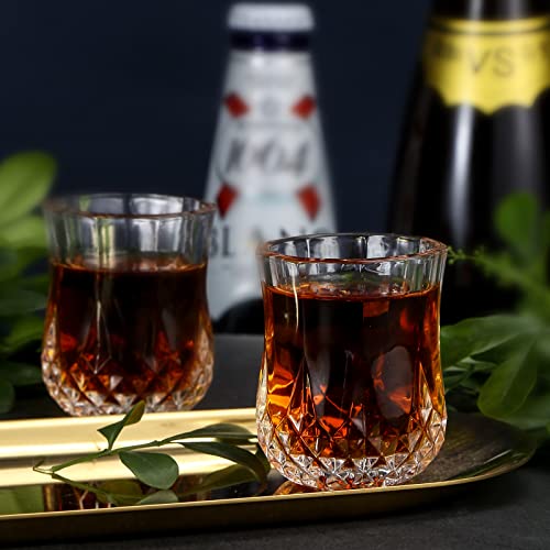 JAIEF 50ml Shot Glasses, Lead-Free Glass, Clear Heavy Base Shot Glass (Set of 16), Transparent, A01 - Image 4