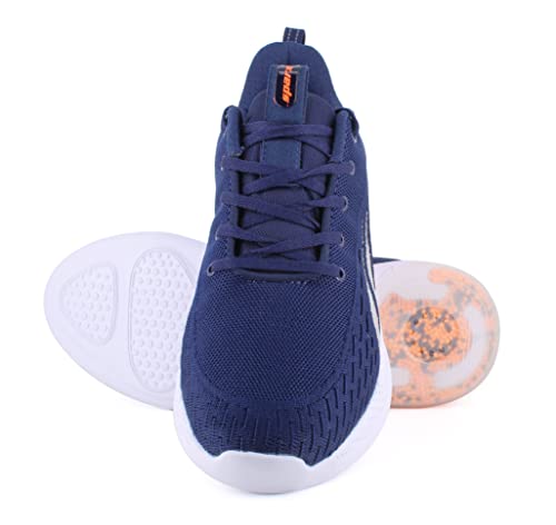 Image of Sparx Mens SM 721 | Enhanced Durability & Soft Cushion | Blue Running Shoe - 9 UK (SM 721)