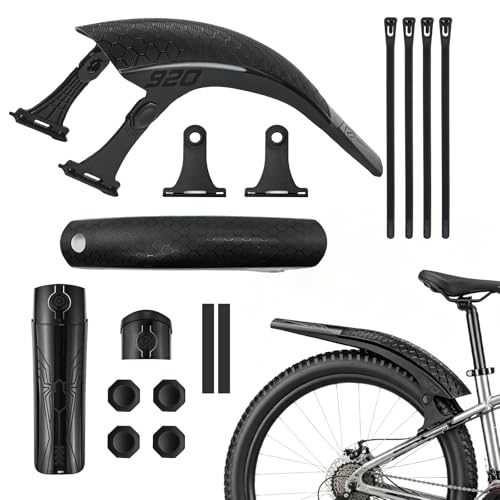 Garde-boue de vélo amovible pour ne plus subir la pluie et protéger vos vêtements noirs