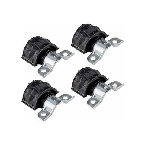 WayJun 1643231185 4 Pcs Front Suspension Stabilizer Sway Bar Bushing Compatible with Mercedes W164 GL ML Cover