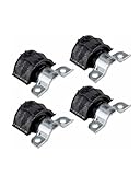 WayJun 1643231185 4 Pcs Front Suspension Stabilizer Sway Bar Bushing for Mercedes W164 GL ML