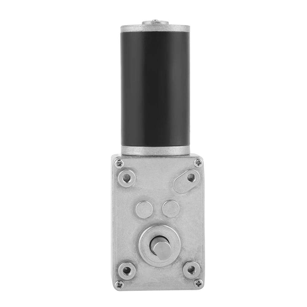 Dpofirs 31ZY Motor, 12V 200 U/min 5840-31ZY Permanentmagnet DC Turbo Schneckengetriebemotor Untersetzungsmotor Untersetzungsmotor Getriebemotor