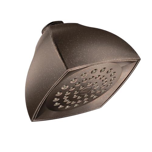 Moen Voss Oil Rubbed Bronze One-Function 4-1/16" Diameter Showerhead, 2.5 GPM, 6325ORB