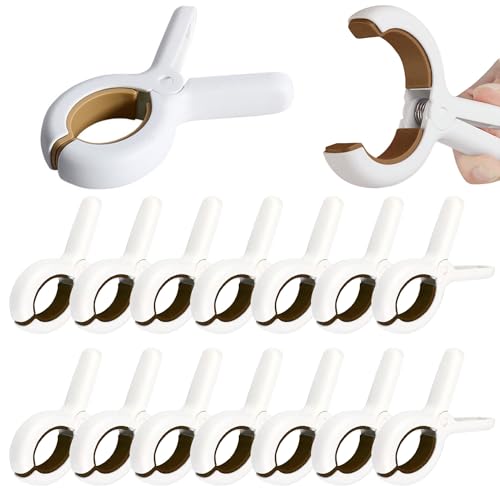 Pinzas Toalla Playa, 15pcs Pinzas para Toallas de Playa, Pinzas Toalla Playa Tumbona Resistentes al Viento, Pinzas Ropa Grandes para La Colada Diaria, Toallas de Playa, Ropa de Cama, Ropa Pesada