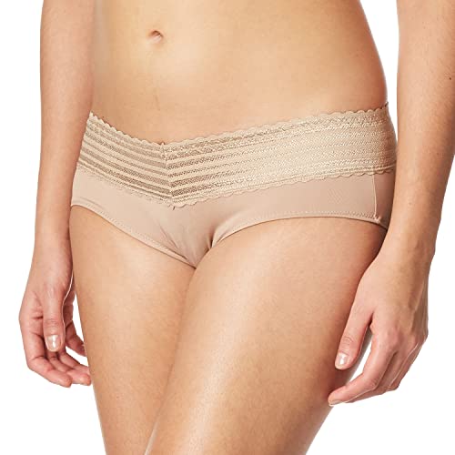 Image of Warner's womens No Pinching No Problems Dig-free Comfort Waist With Lace Microfiber Hipster 5609j