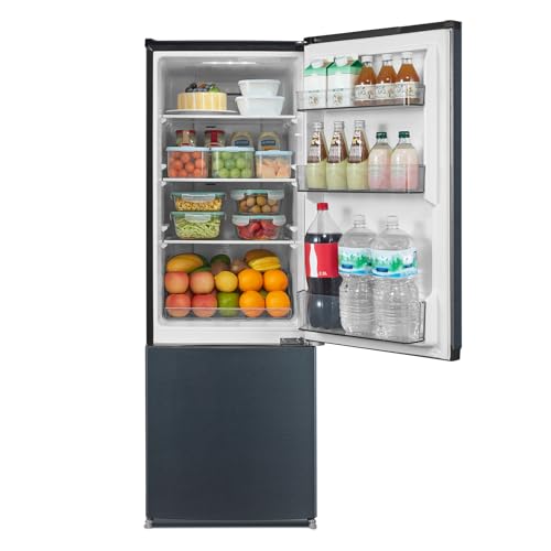 undefined COMFEE' 冷蔵庫 150L 幅47.9㎝ 自動霜取り 温度調節 省スペース 耐熱天板 大容量 2ドア 右開き 一人暮らし ふたり暮らし用 スリム RCB150DS1JP(E) グレー の商品画像 8