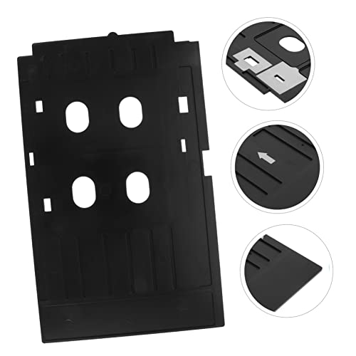 HORIALENCE PVC Kartendruckerfach 86x54mm Verschleißfestes Ausweisfach Praktisch Für Id Kartendrucker Kompatibel Für Ausweiskarten