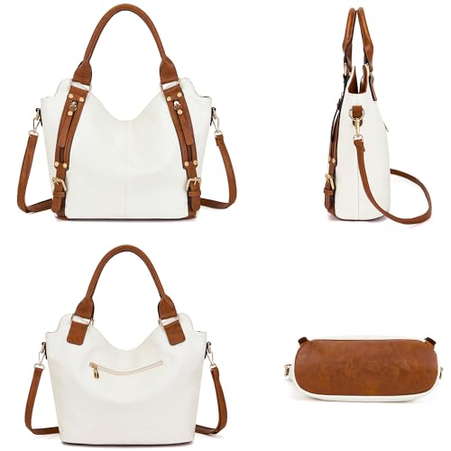 Bolso cruzado para mujer set 2 piezas de cuero PU suave miniatura 3