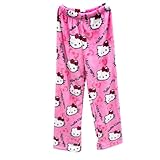 𝕙𝕖𝕝𝕝𝕠 𝕜𝕚𝕥𝕥𝕪 Kawaii Pj Pants Fluffy Women Flannel Cute Cartoon Anime Cat Print Christmas Casual Sleep Pajama Pants