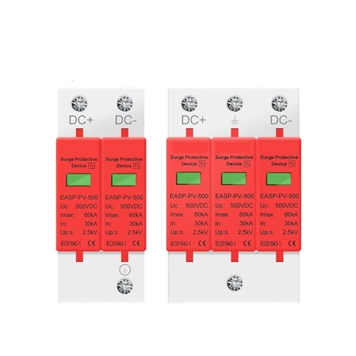Protector contra sobretensiones para el hogar: protege tus paneles solares DC 500V