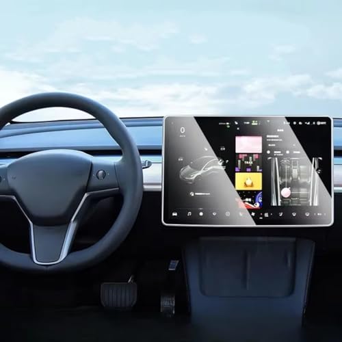 Film protection écran navigation anti-traces pour Tesla Model 3/Y