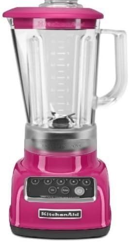 KitchenAid RKSB1570CB 5-Speed Blender with 56-Ounce BPA-Free Pitcher - Cranberry (Renewed)