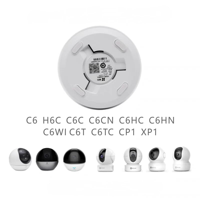 Image of Bectro PVC Indoor & Outdoor Wall Mount L-Type Mounting Bracket Specially Designed to be Compatible with EZVIZ C6 Series & C4 Series Smart CCTV Security Cameras