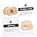 SUPVOX Wooden Hamster Hideaway Hut Natural Pet Nest for Sleeping and Play Safe and Design for Hamsters Gerbils and Mice Promotes Agility and Health