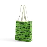 La bolsa de algodón de Questo Casa tiene correas de 30 cm de largo que se pueden llevar al hombro para llevar las últimas compras. Las puntadas refuerzan los mangos para una resistencia óptima y pueden soportar hasta 10 kg de peso. Las asas planas de tela se colocan cómodamente en su hombro o en sus manos cuando lleva sus compras pesadas.