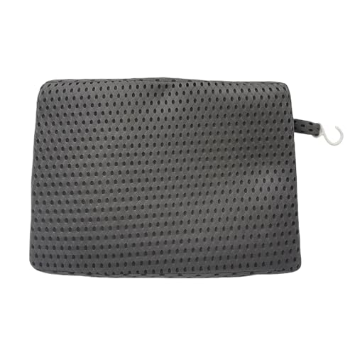 Kepuarm Sitzkissen Für Duschstuhl, Duschsitzkissen mit Haken, Badewannenkissen Für Senioren und Behinderte, Kissen Für Komfortables Baden, Passt Auf Die Meisten Duschstühle und Duschbänke (Grau)