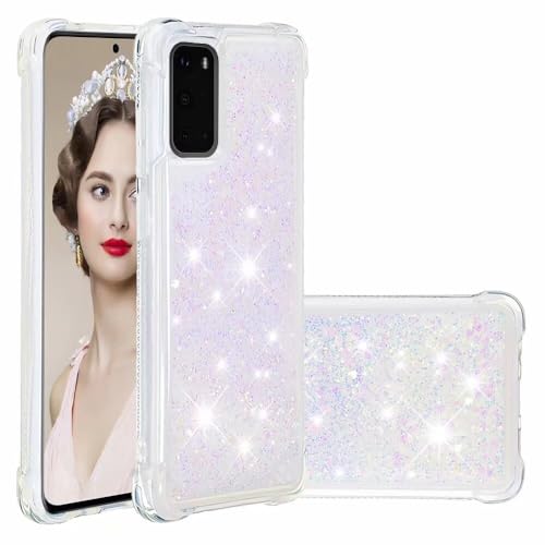 Funda para Samsung Galaxy A05S, funda protectora de silicona TPU con purpurina líquida a prueba de golpes para niñas y mujeres, flotante, brillante, arena movediza, funda para teléfono Samsung Galaxy