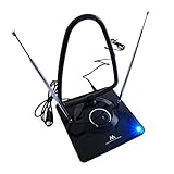 ▶ Die perfekte Antenne für TV/Radio Empfang zu Hause, im Garten oder auf dem Campingplatz