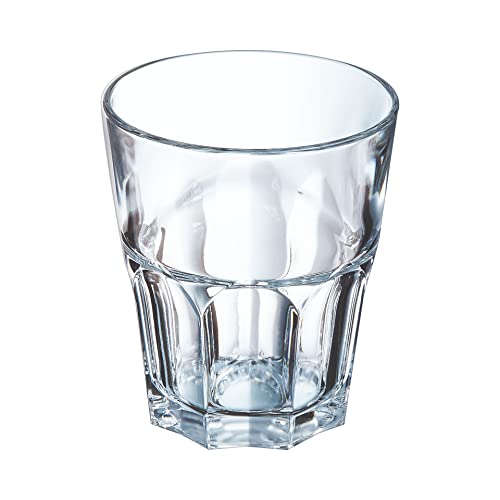 Miniatura 2 de Arcoroc - Colección Granity - 6 Vasos Bajos De 27 Cl De Vidrio Templado Apilables -Uso Profesional - Extremadamente Resistentes - Fabricado En Francia - Embalaje Reforzado Para La Venta Online