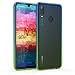 Produktbild kwmobile Huawei P Smart (2019) Hülle - Handyhülle für Huawei P Smart (2019) - Handy Case in Zwei Farben Design Blau Grün Transparent