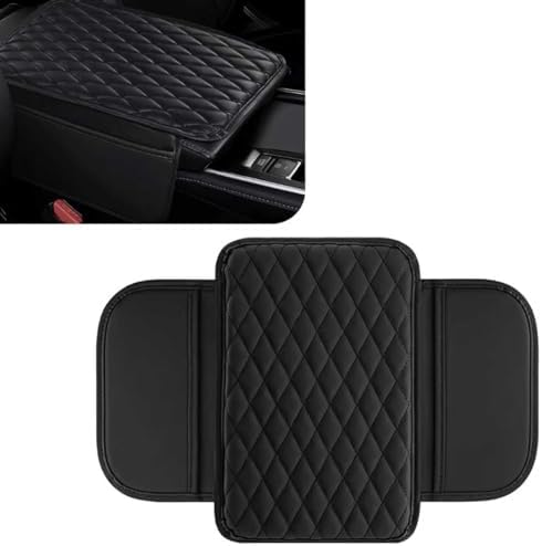 Car Center Console Cover, Universal Leather Center Console Cover ...