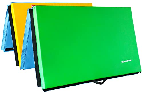 Fitvids Folding Exercise Gymnastics Aerobics Mat, 4'x8'x2" by Fitvids - Image 6