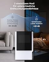 EasyAcc Luftentfeuchter mit Trockner 3L/Tag/Leise 30dB/24H Effizienter – Ansicht 6