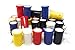 Funiverse Bulk 30 Pack Assorted School Spirit Party Noise Maker Necklaces - Loud Mini Air Blaster Horns