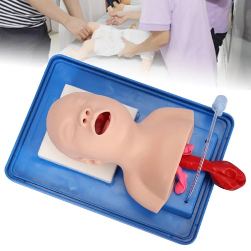 Newborn Airway Training Model Infant Tracheal Intubation Manikin Professional for Medical Education, Practice Intubation & Airway Management Trainer