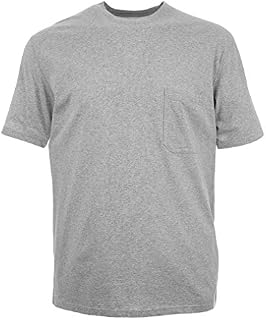 Insect Shield Men's UPF Dri-Balance Short Sleeve Pocket Tee, Heather Grey, X-Large