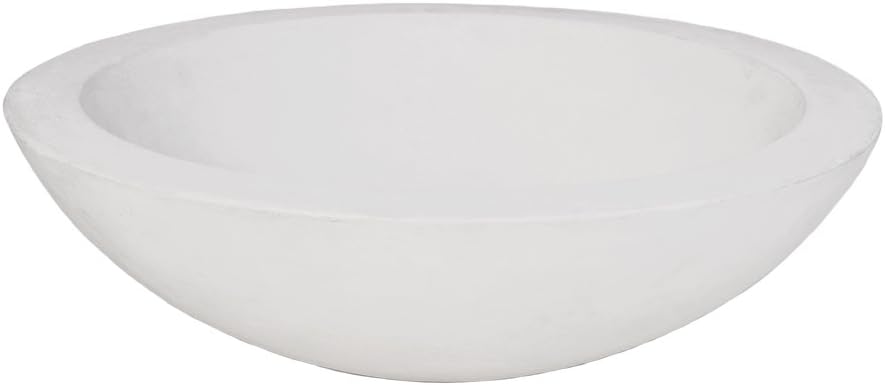 Native Trails NSL1705-P Morro Native Stone Vessel Bathroom Sink, Pearl