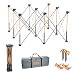 Bora Centipede 4ft x 4ft 9-Strut Work Table, Includes 4 X-Cups, 4 Quick Clamps, Carry Bag, Portable Work Support Sawhorse, CK9S