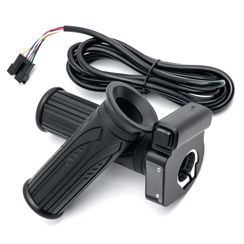 Image of 48V E-Bike Twist Throttle 6-Pin Grip Cruise Control for Jetson Bolt Pro