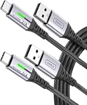 INIU – INIU USB C Kabel, 2m+2m Typ C Ladekabel USB A auf USB C Schn