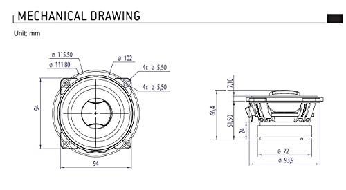 Image of Focal ACX 165 S 6.5 inch 2-Way Coaxial Compact Kit