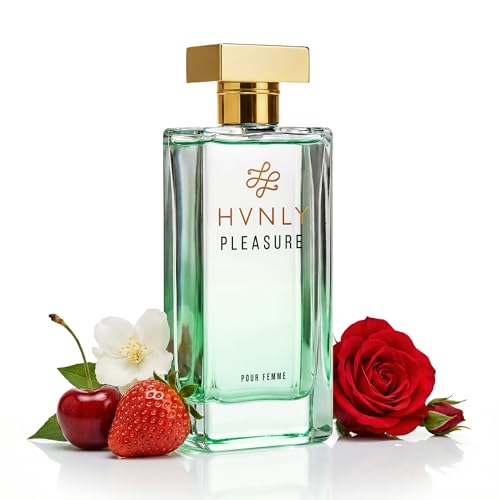 HVNLY Pleasure Eau de Parfum for Women — Sensual Cherry & Strawberry Perfume — Long Lasting...