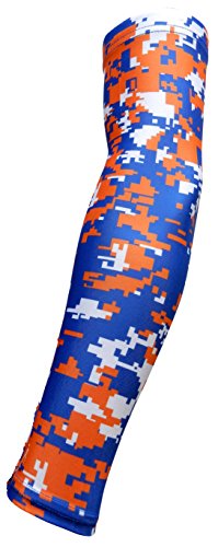 Manga de brazo con absorción de humedad SportsFarm camuflaje digital mediana