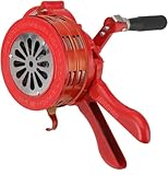 INREPRO Sirena a Mano 110 db Sirena a Manovella Portatile Allarme di sicurezza Sirena Antiaerea Allarme di Emergenza