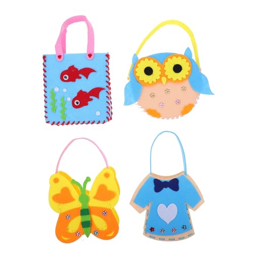 Proyectos de infantil para tejer recuerdos: bolsas DIY hechas con el corazón 5