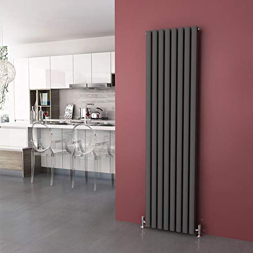 ELEGANT 1800 x 480mm Vertical Column Radiator Anthracite