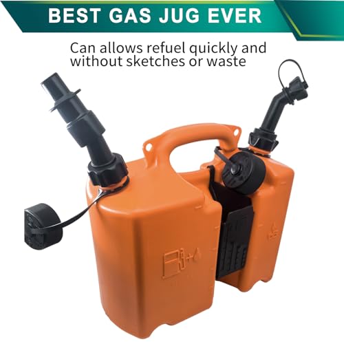 image for shiosheng Fuel Container with Spill Proof Smart Control Spout with Bon