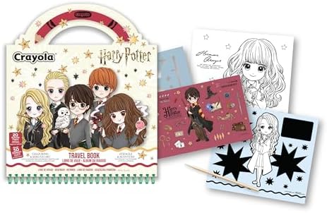7. Álbum de viaje Harry Potter: Stickers, color y magia para guardar recuerdos
