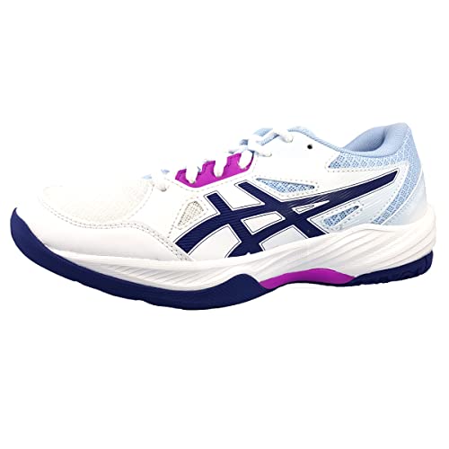 ASICS Gel Task 3 Sportschuhe Damen Trainingsschuhe Hallenschuh Weiß Freizeit, Schuhgröße:EUR 40 | US 8.5