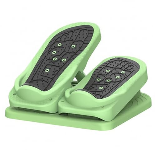 Stepper sous le bureau vert réglable pour l'exercice des jambes