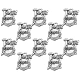 Breloques pour la création de bijoux : ces breloques décoratives sont une idée cadeau originale pour vos amis ou votre famille qui souhaitent créer leurs propres bijoux. breloques en forme de tambour pour la fabrication de bijoux