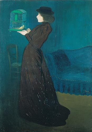 Cuadro en lienzo de József Rippl Rónai, imagen para oficina de 60x90cm